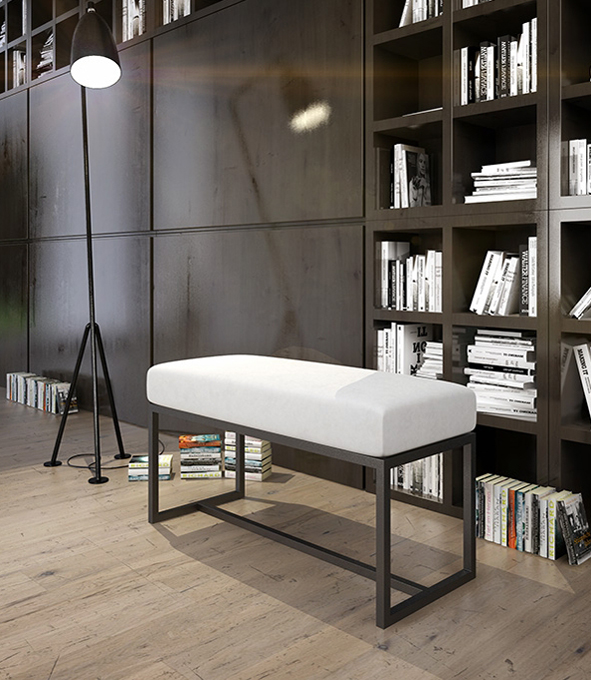 Elegancka ławka do nowoczesnych i minimalistycznych wnętrz