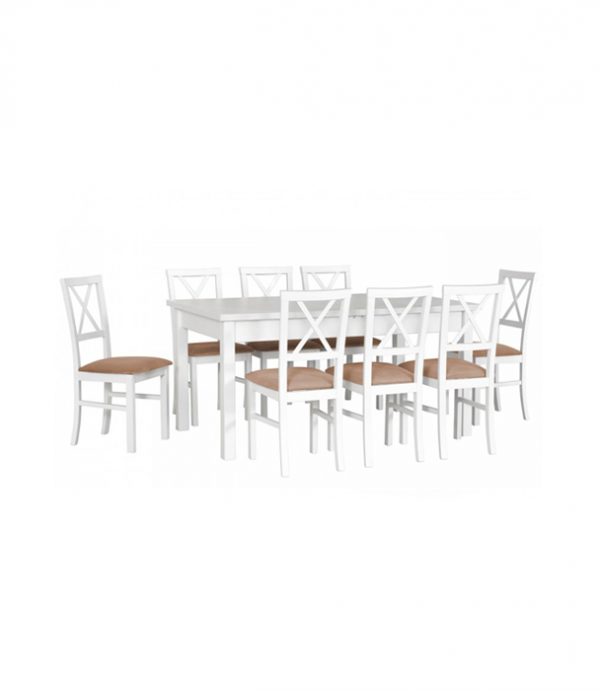 Stół rozkładany z krzesłami XXIII