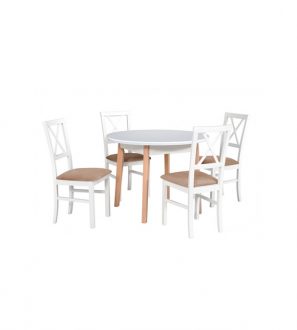 Stół rozkładany z krzesłami XXIX